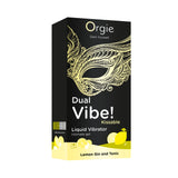 Vibratore Liquido Dual Vibe Lemon Gin And Tonic 15ml