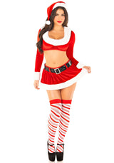 costume babbo natale sexy hoho hottie s leg avenue