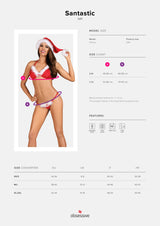 Costume Babbo Natale Sexy Santastic