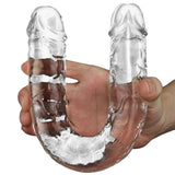 dildo doppio flawless clear lovetoy fronte