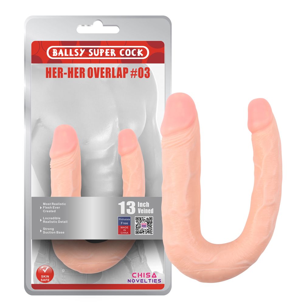 Dildo Doppio Her Her Overlap 33,5 cm