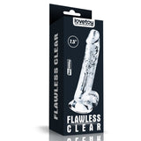 Dildo Realistico Flawless Clear Ball 19 cm