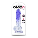 Dildo Realistico Deep Clear Stone 18 cm