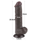 Dildo Realistico Mocha 21 cm