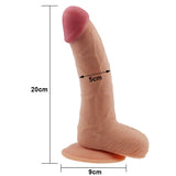 Dildo Realistico Ultra Soft Quentin 22,5 cm