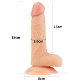 Dildo Realistico Ultra Soft Ronan 18 cm