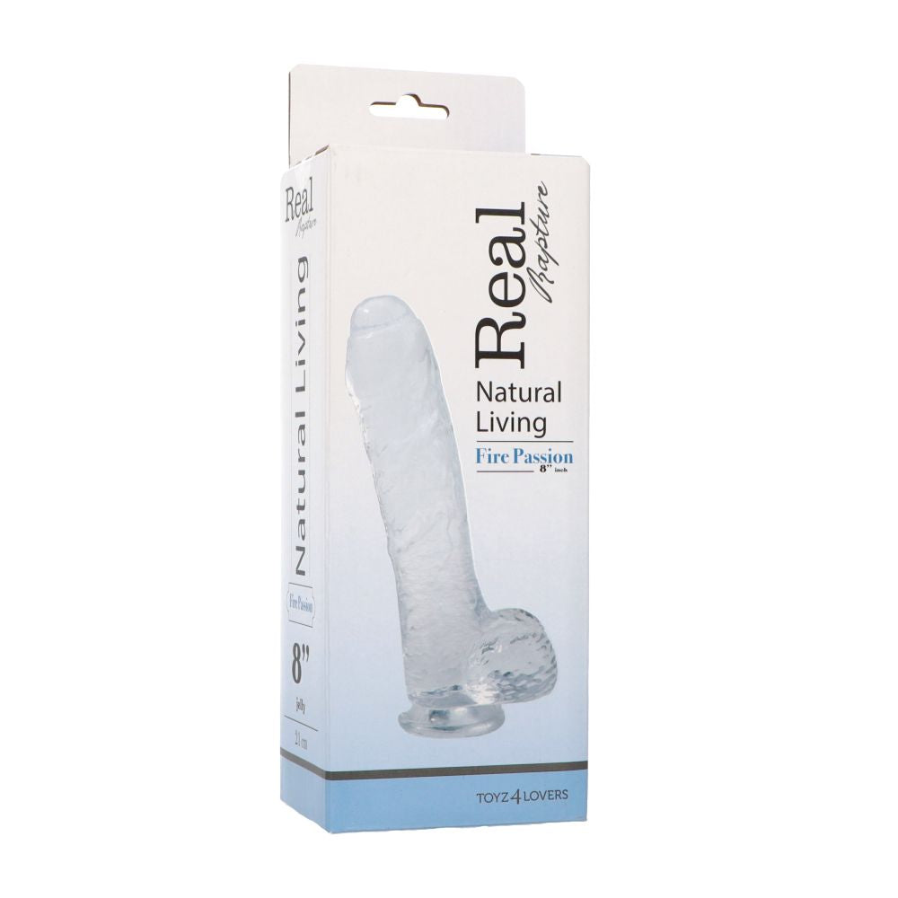 Dildo Realistico Clear Passion 21 cm