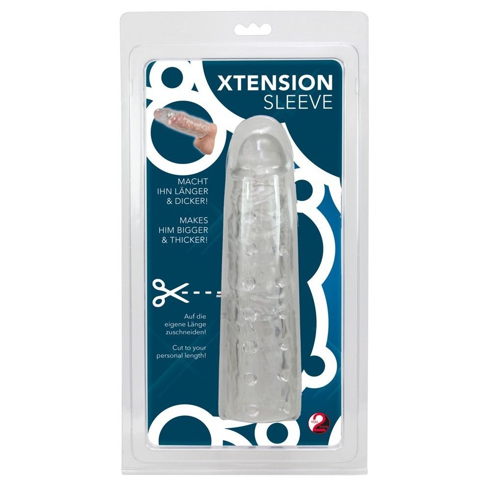 Guaina e Prolunga Pene Xtension Sleeve 22 cm