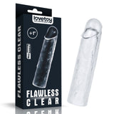 Guaina e Prolunga Pene Flawless 15,5 cm