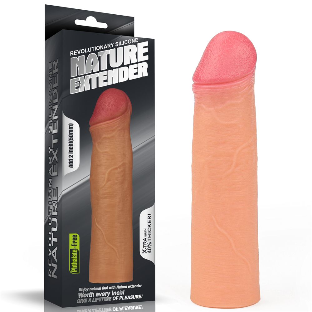 Guaina e Prolunga Pene Revolutionary Nature 17,5 cm