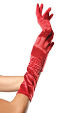 Guanti Sexy Elbow Rosso