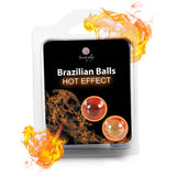 Olio Massaggio Brazilian Balls Effetto Caldo