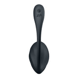 ovetto vibrante ribbed petal nero satisfyer