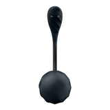 ovetto vibrante ribbed petal nero satisfyer