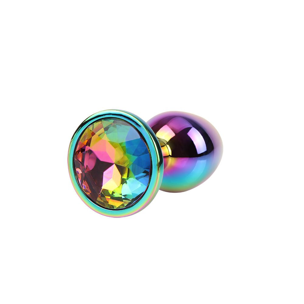 Plug Anale Rainbow Gem Ø 2,7 cm