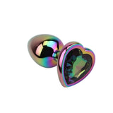 Plug Anale Rainbow Heart