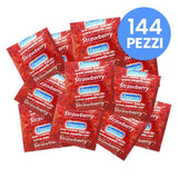Preservativi Aromatizzati Pasante Fragola 144 pz
