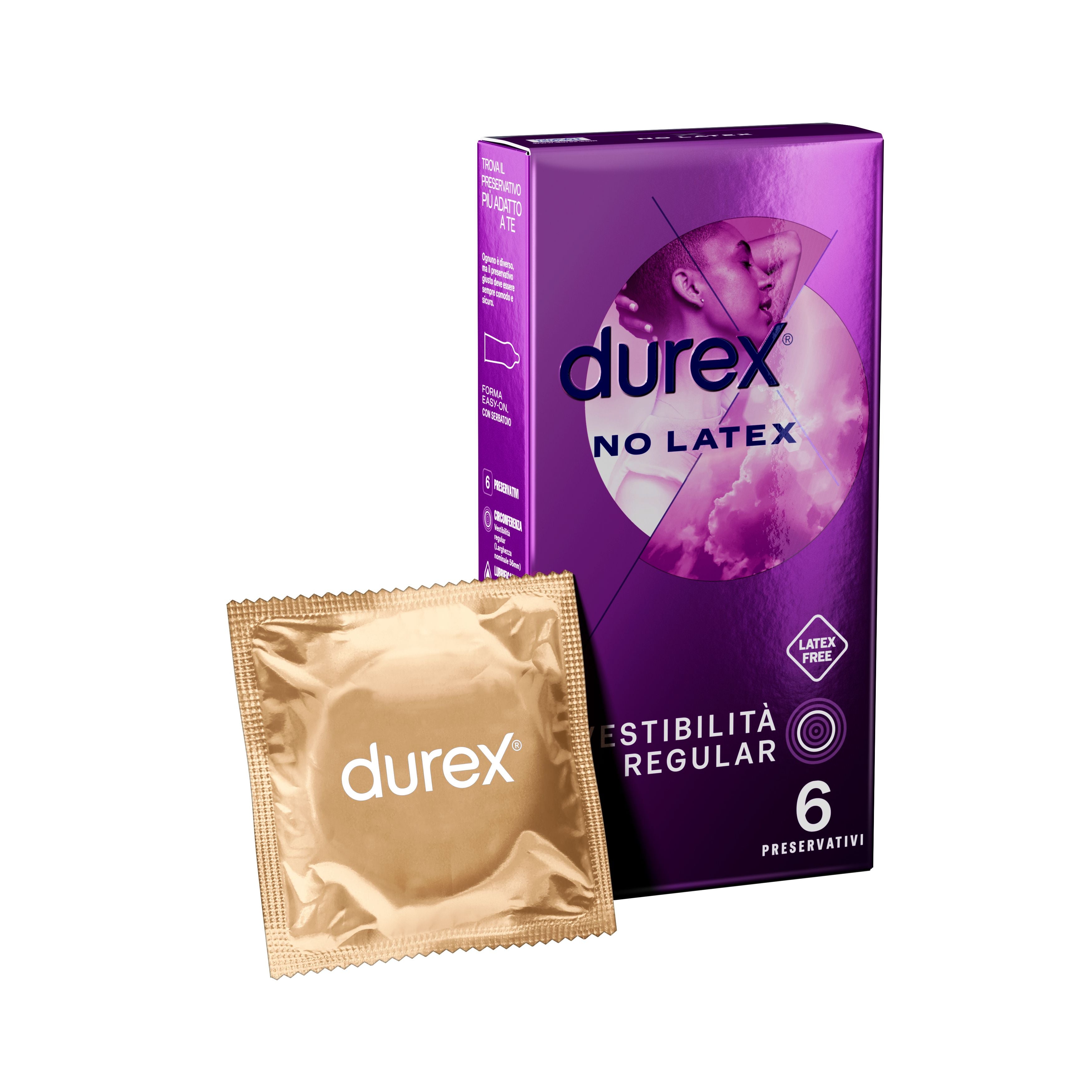 Preservativi Durex No Latex 6 pz