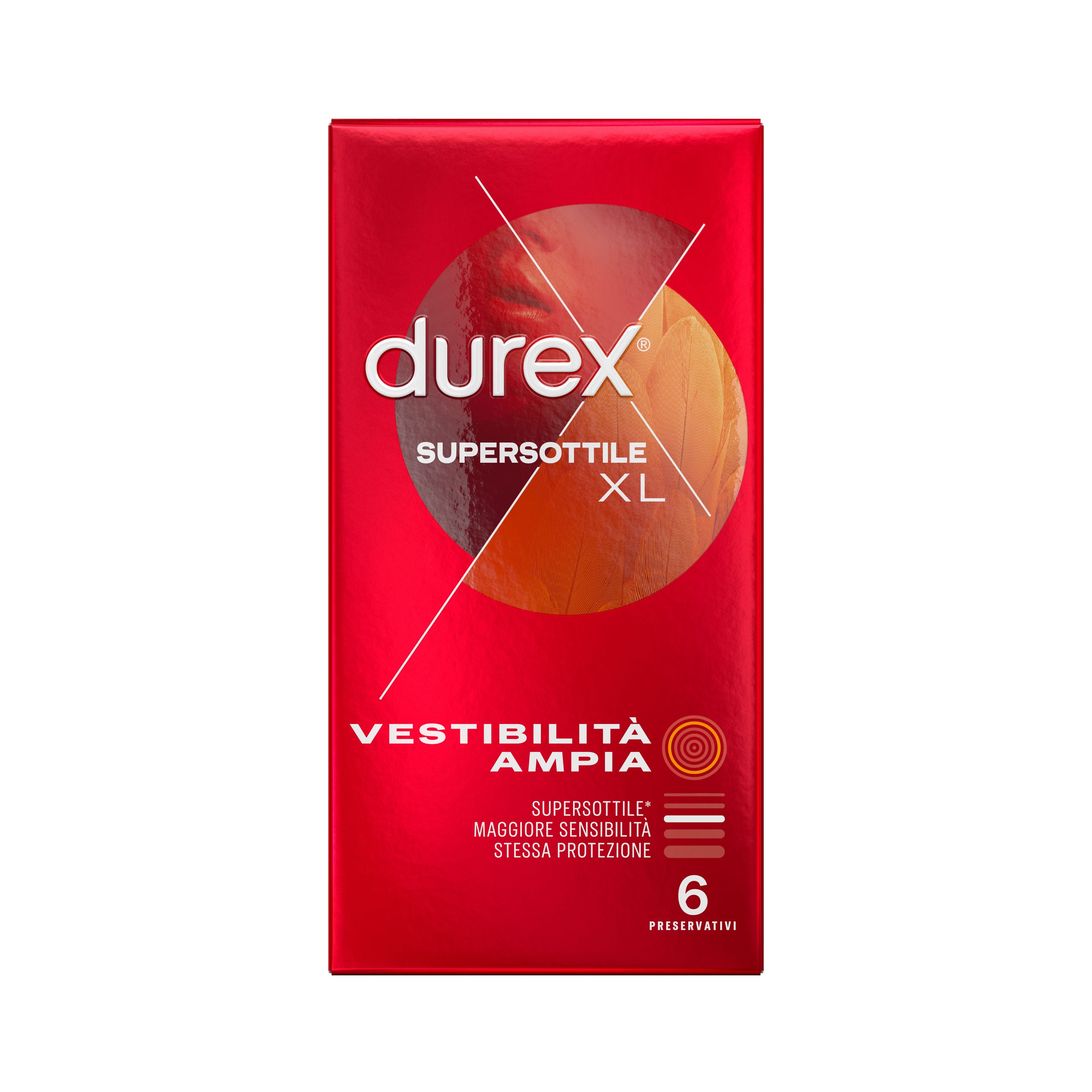 Preservativi Durex Supersottile XL 6 pz