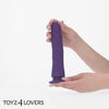 Dildo Realistico Bendy Rod Purple 18 cm