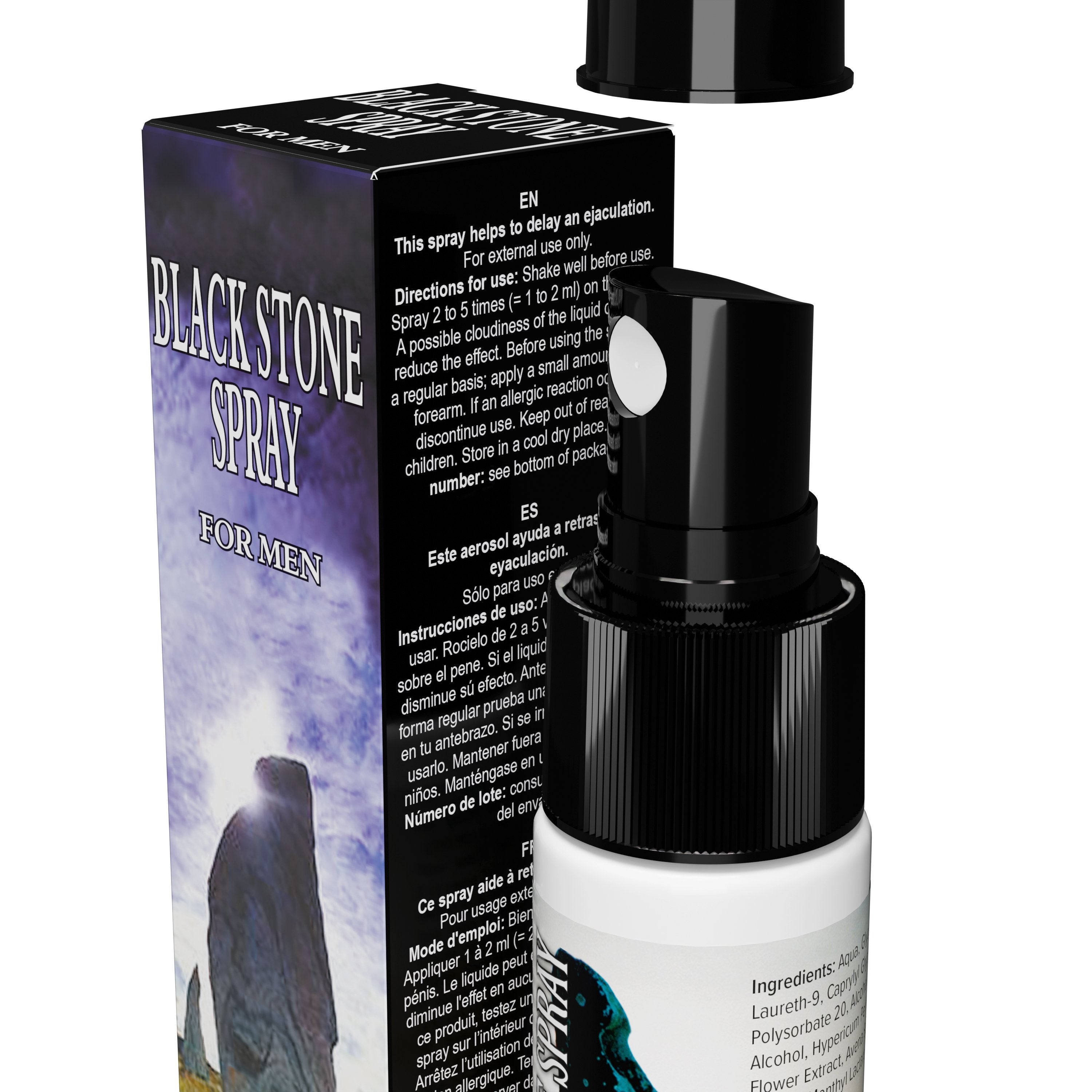 Ritardante Uomo Black Stone 15 ml