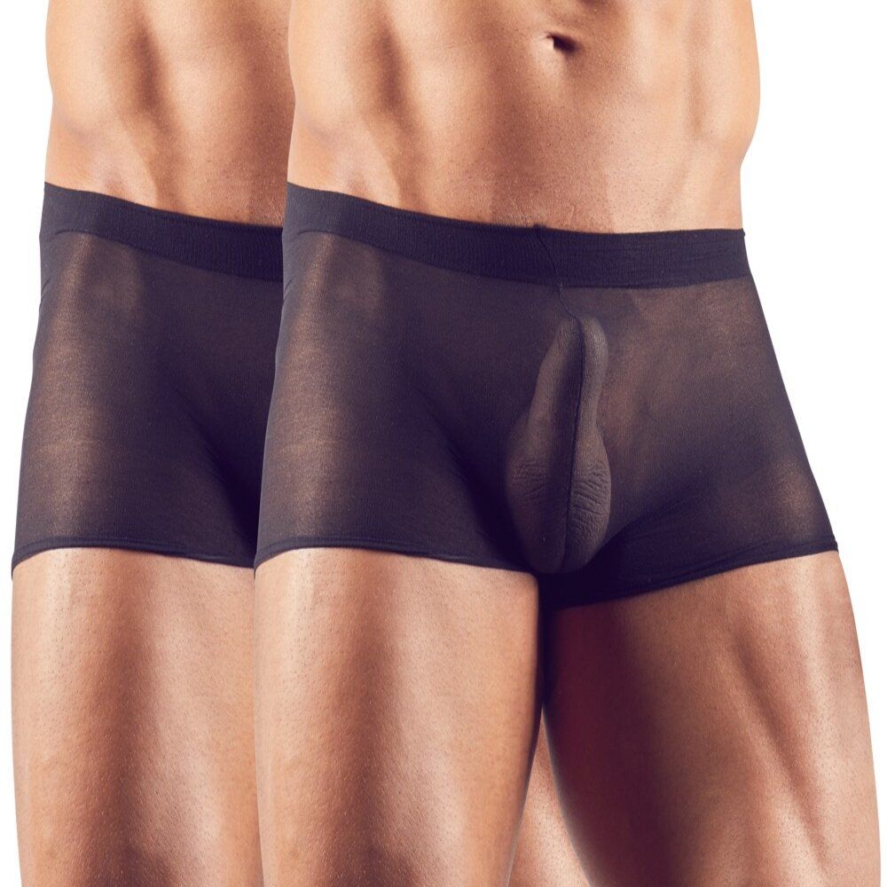 Intimo Uomo Sexy Boxer 2 pz Nero