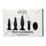 Plug Anale Old Manners Set