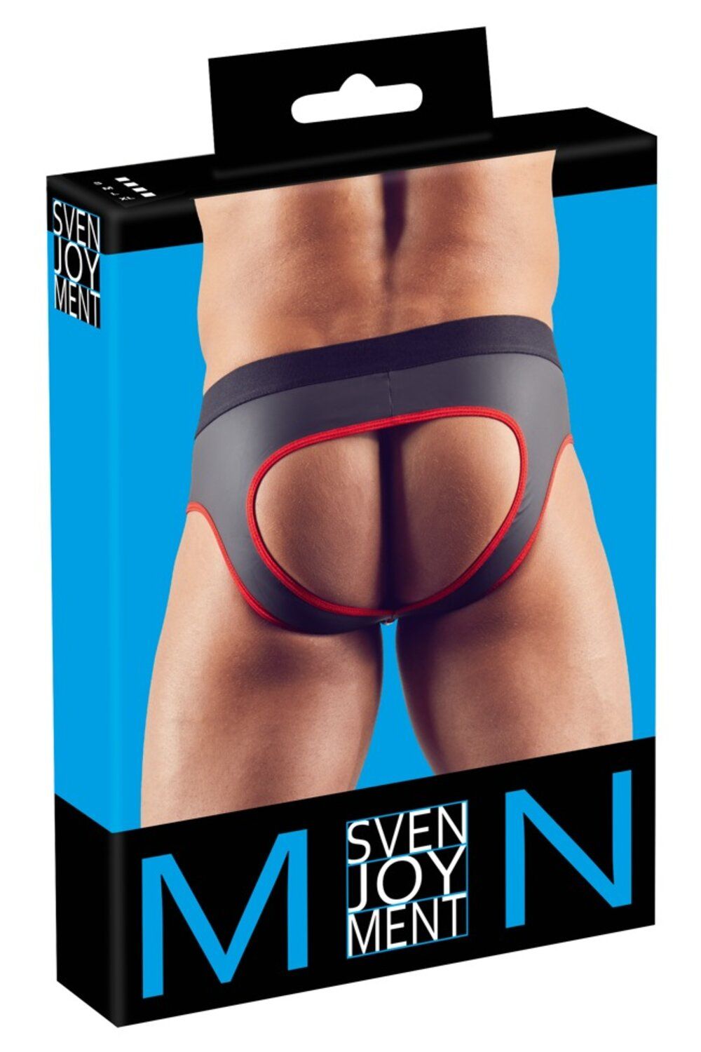 Intimo Uomo Sexy Neopren Nero