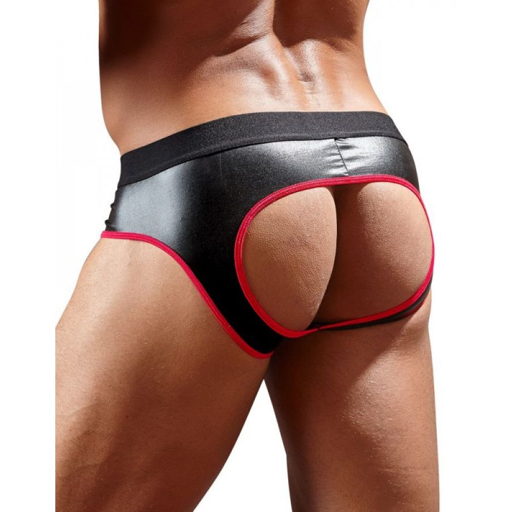 Intimo Uomo Sexy Neopren Nero