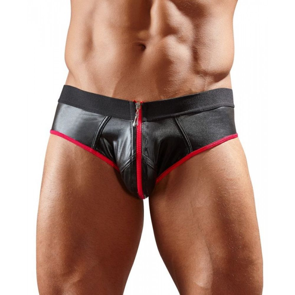 Intimo Uomo Sexy Neopren Nero