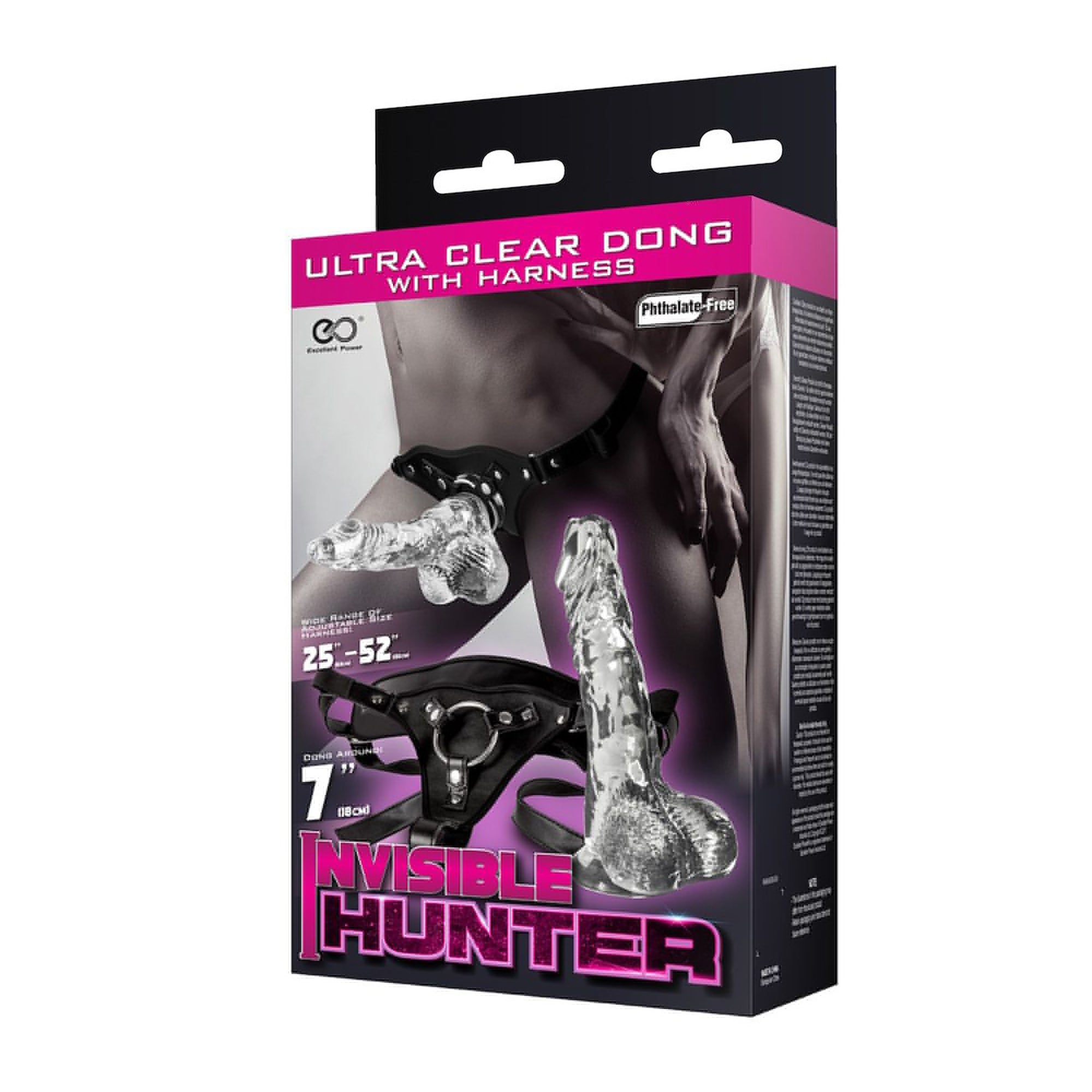 strap on invisible hunter 7 excellent power confezione