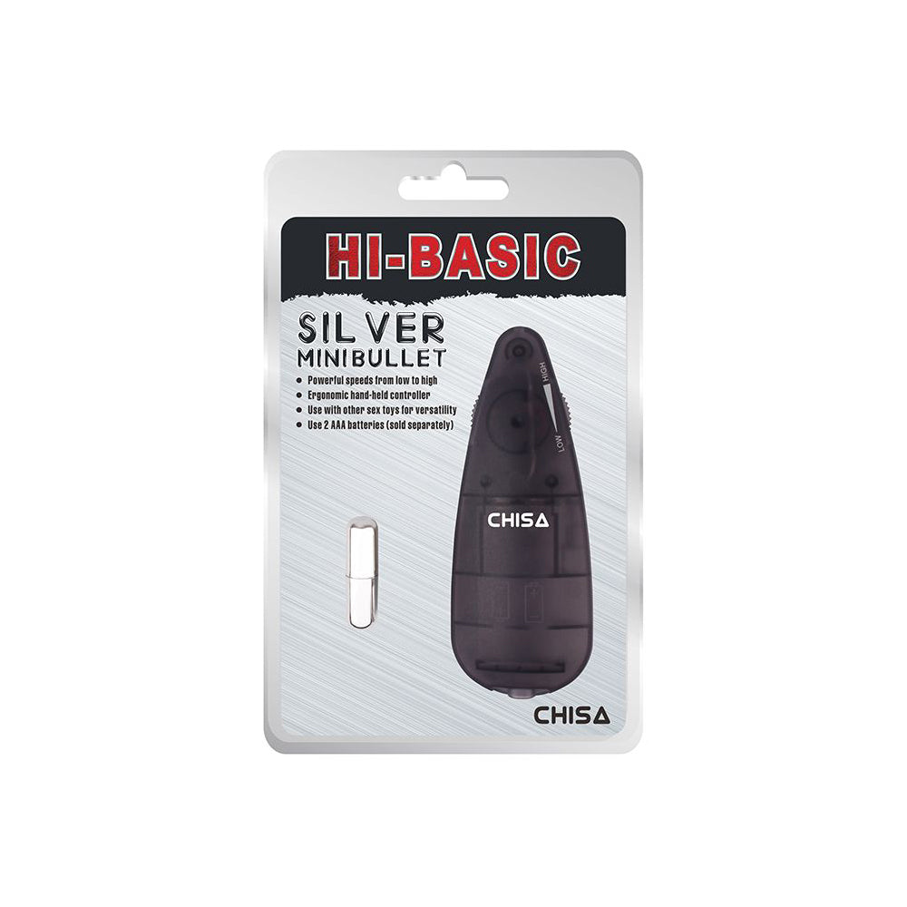 Vibratore Clitoride Silver Mini Bullet