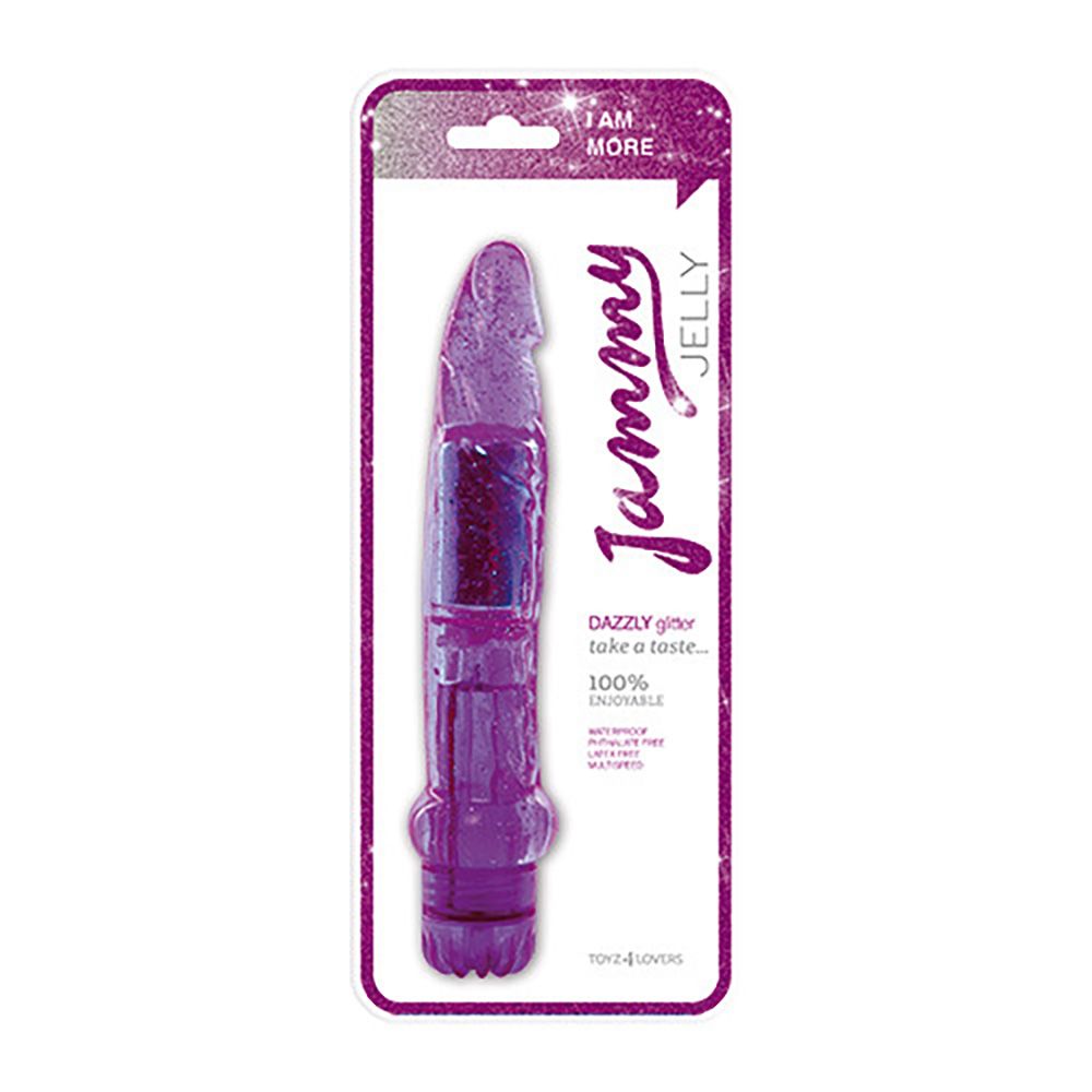 Vibratore Realistico Dazzly Glitter 18,5 cm