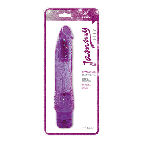 Vibratore Realistico Spangly Glitter 23 cm